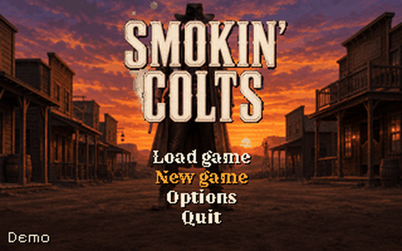Smokin'Colts (Amiga only) screenshot 1