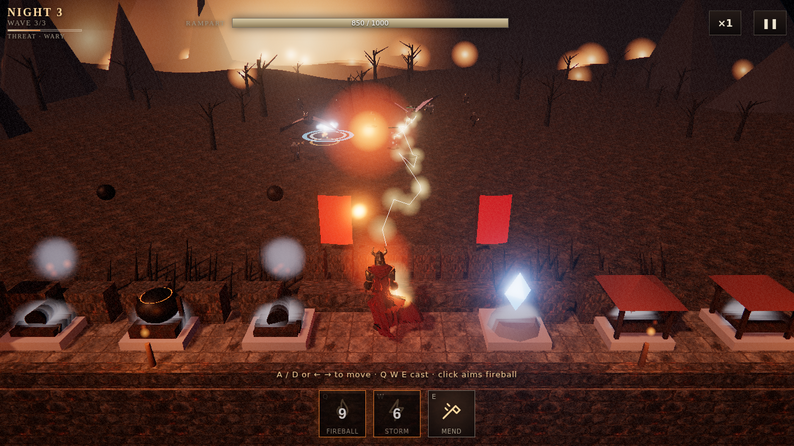 【Slapjam #1 3rd Place】ASHEN RAMPART screenshot 2