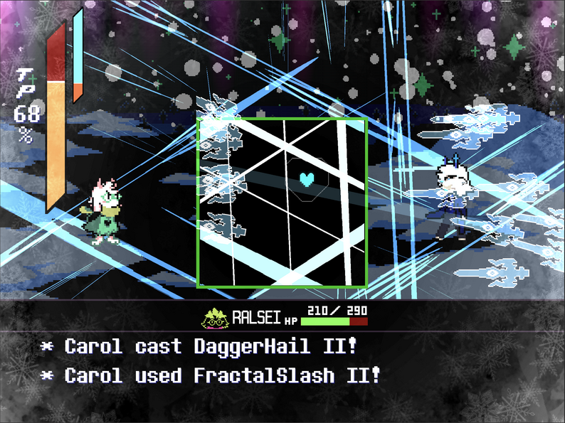 DELTARUNE - Alternate Ending - Chapter 7A Penultimate Carol boss screenshot 3